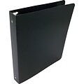 ACCO Presstex 1 3-Ring Non-View Binders, Black (38611)