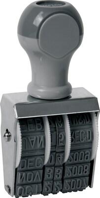 Offistamp® Traditional Date Stamp, Type Size 2