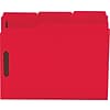 Staples® Reinforced Classification Folders, 2 Expansion, Letter Size, Red, 50/Box (TR18345)