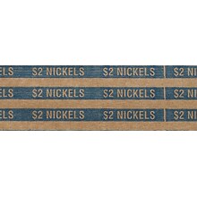Nickels Coin Wrappers, 20,000/Carton