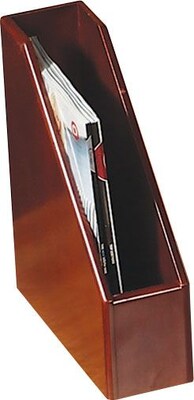 Eldon Wood Tones™ Mahogany-Finish Magazine File