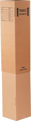 12.31 x 12.31 x 40 Shipping Boxes, 32 ECT, Brown, 15/Bundle (OUTERLAMP)