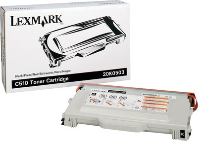 Lexmark Black Toner Cartridge (20K0503)