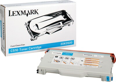 Lexmark Cyan Toner Cartridge (20K0500)
