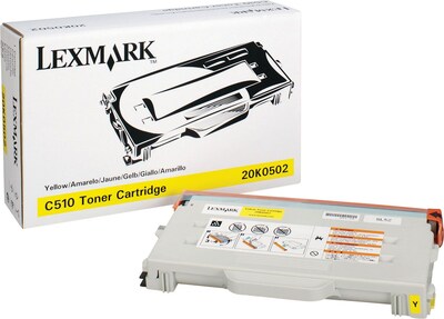 Lexmark Yellow Toner Cartridge (20K0502)