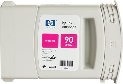 HP 90 Magenta Standard Yield Ink Cartridge (C5062A)