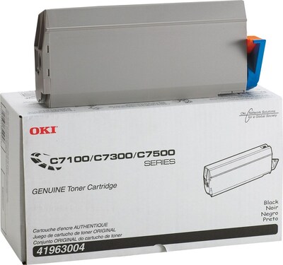 OKI 41963004 Black Standard Yield Toner Cartridge (959627)