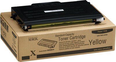 Xerox 106R00678 Yellow Toner Cartridge, Standard