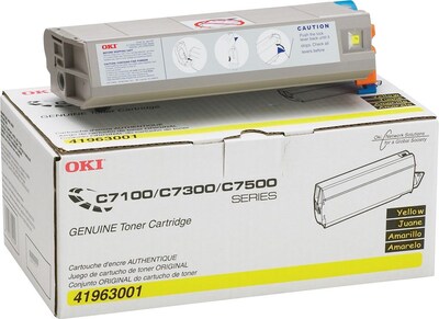 OKI® 41963001 Yellow Toner Cartridge