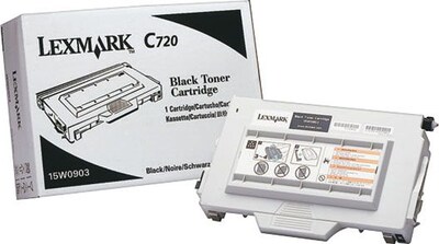 Lexmark 15W0903 Black Toner Cartridge, Standard