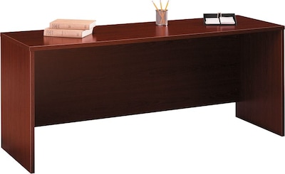 Bush Business Furniture Westfield 72W Credenza Desk, Mahogany (WC36726)