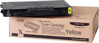 Xerox 106R00682 Yellow High Yield Toner Cartridge