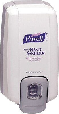 PURELLÂ® NXTÂ® Push-Style SPACE SAVERâ¢ Sanitizer Dispenser