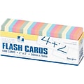 Pacon® Blank Flash Cards, Assorted, 2x3