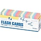 Pacon® Blank Flash Cards, Assorted, 2x3