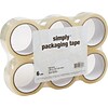 Simply™ Economy Grade Packaging Tape, 1.89 x 54.7 Yards, Clear, 6 Rolls (ST-A18SIMP)