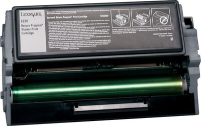 Lexmark 12S0400 Black Toner Cartridge, Standard Yield