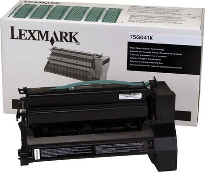 Lexmark 15G041K Black Return Program Toner Cartridge