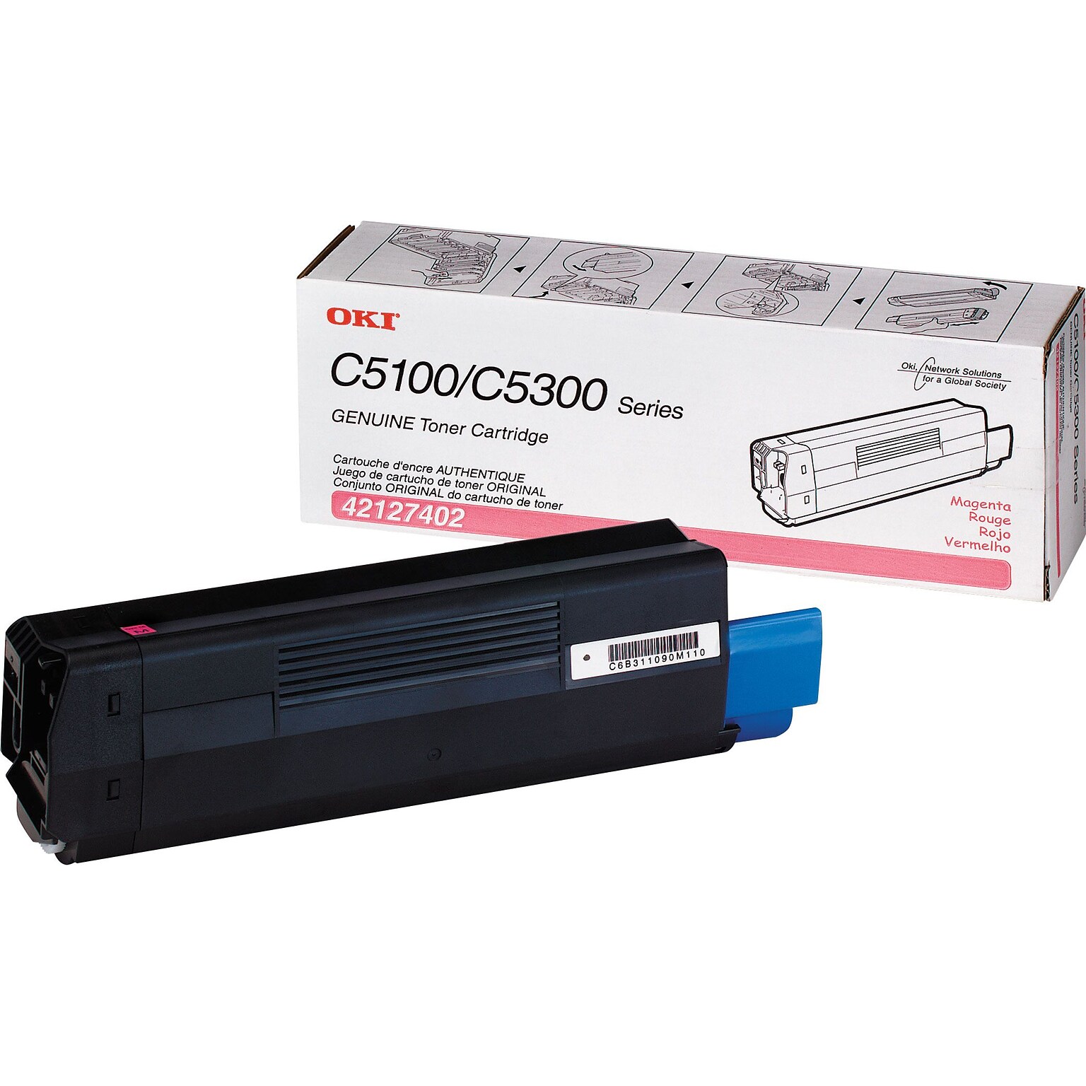 OKI 965288 Magenta High Yield Toner Cartridge