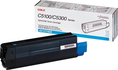 OKI 965287 Cyan High Yield Toner Cartridge