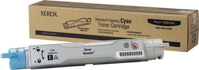 Xerox 106R01073 Cyan Toner Cartridge, Standard Yield