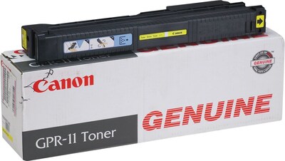 Canon® GPR11Y (GPR-11) Toner, 25000 Page-Yield, Yellow
