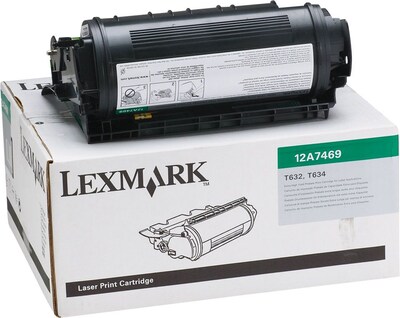 Lexmark 12A7469 Black Extra High Yield Toner Cartridge