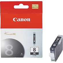 Canon CLI-8 Black Standard Yield Ink Cartridge (0620B002AA)