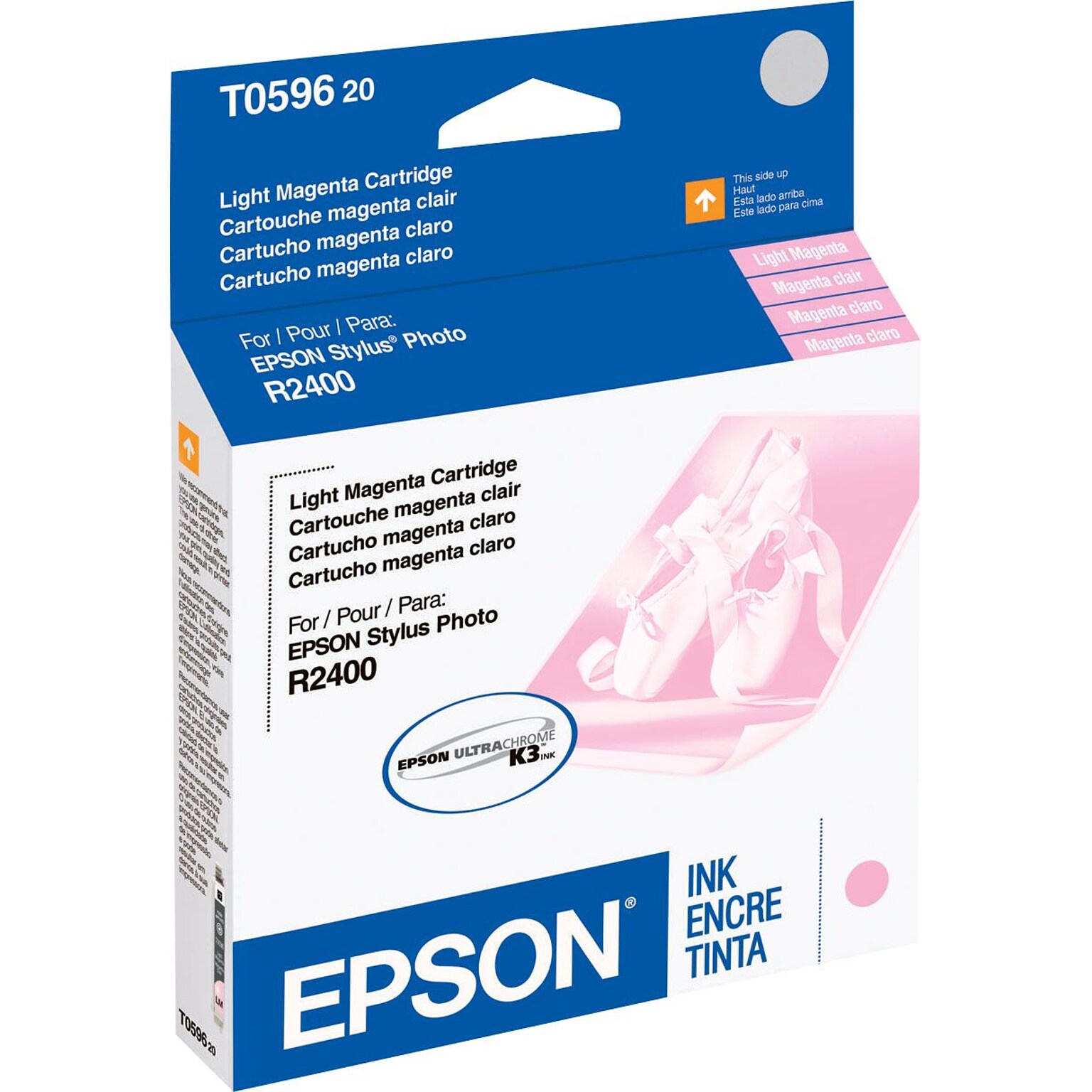 Epson T059 Light Magenta Standard Yield Ink Cartridge
