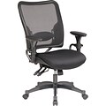 SPACE® Air Grid Professional Ergonomic Chair with Black Mesh Seat