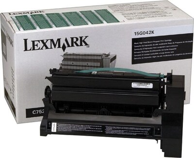 Lexmark 15G042K Black Return Program Toner Cartridge; High Yield