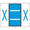 Smead BCCR Labels File Folder Label, X, Blue, 500 Labels/Pack (67094)