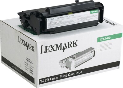 Lexmark 12A7410 Black Standard Yield Toner Cartridge