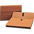 Smead Expanding Wallet, 2 Expansion, Flap with VELCRO Closure, Legal Size, Redrope, Each (77145)