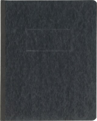 Oxford PressGuard Embossed Report Cover with Fastener, Letter Size, Black (12906)