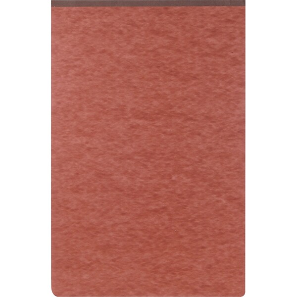 Oxford PressGuard Coated Report Cover, Prong Clip, Legal, 2 Capacity, Red