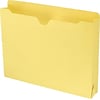 Smead® Reinforced Straight Cut Colored File Jackets, 2 Expansion, Letter, Yellow, 50/Bx (75571)