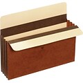 Extra Wide Heavy-Duty Expanding Pockets, Letter, 3-1/2 Expansion, 10/Box