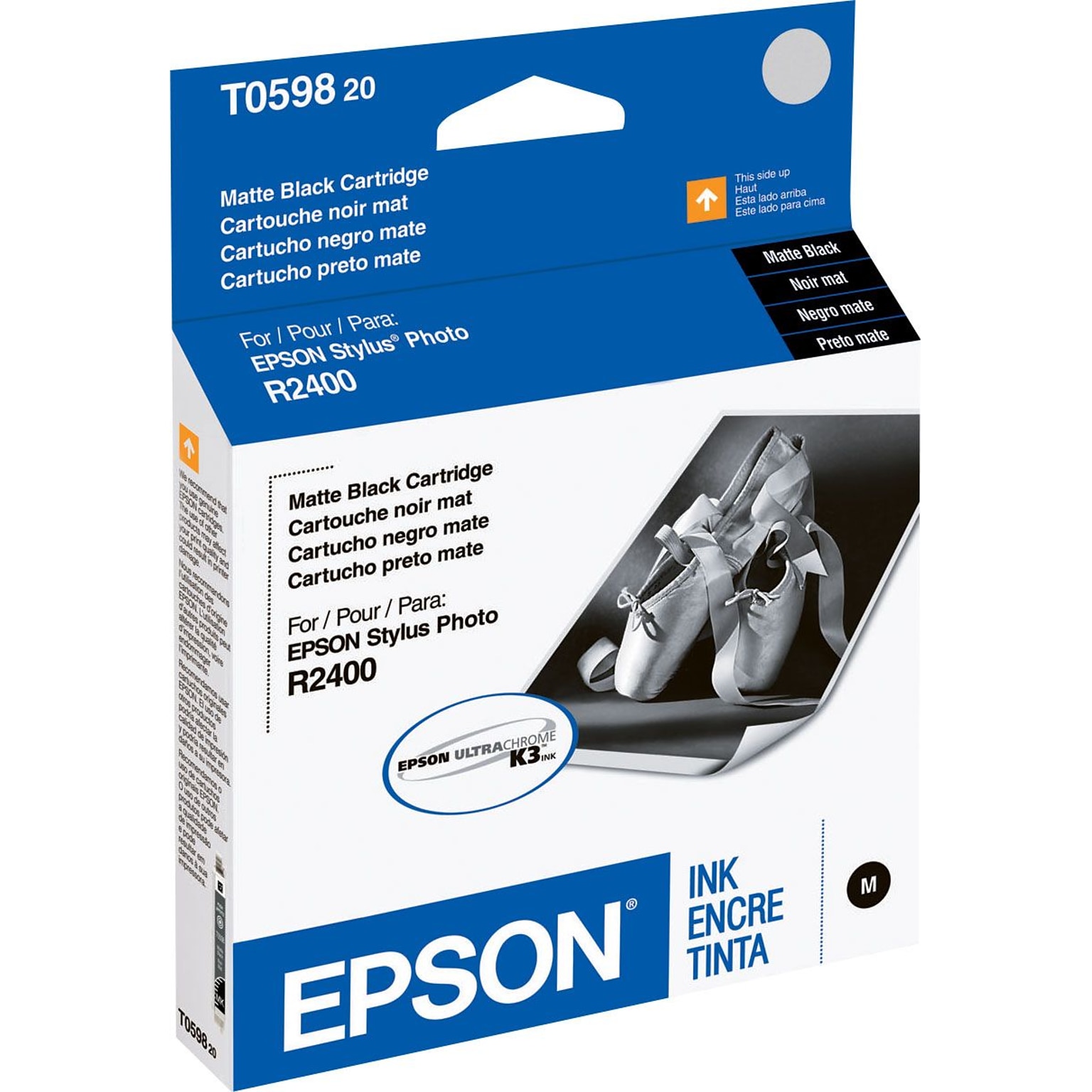 Epson T059 Black Matte Standard Yield Ink Cartridge