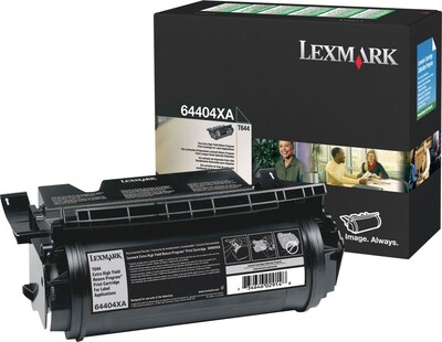 Lexmark 64404XA Black Extra High Yield Toner Cartridge