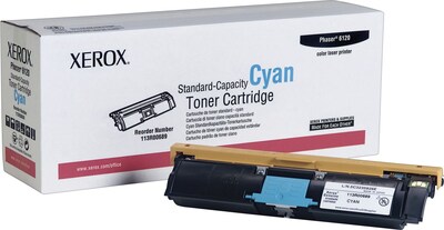 Xerox® 113R00689 Laser Toner Cartridge for Phaser 6120; Cyan