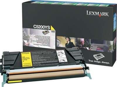 Lexmark C5200YS Yellow Standard Yield Toner Cartridge
