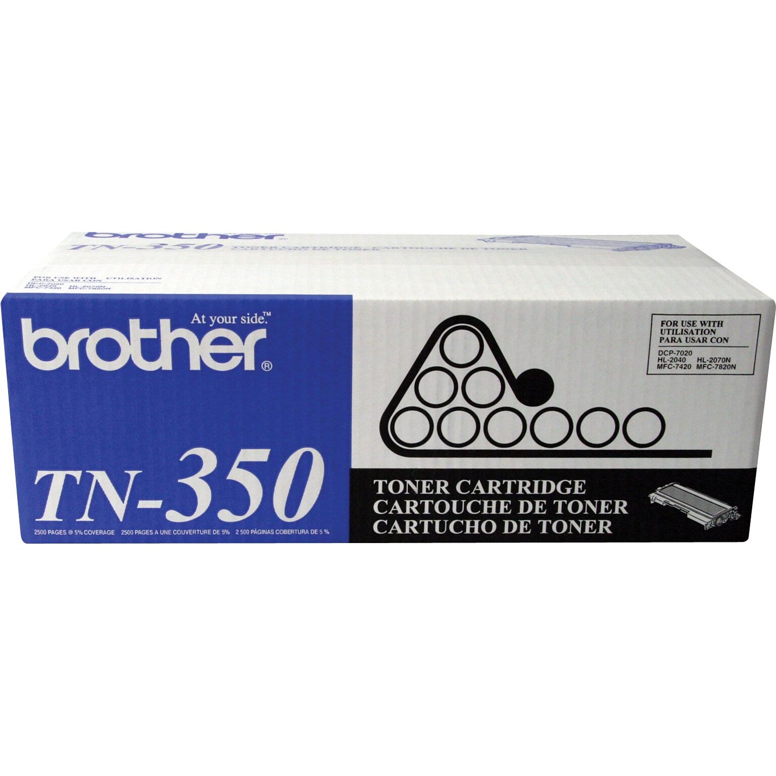 Brother TN-350 Black Standard-Yield Toner  Cartridge