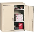 HON® Brigade® Steel Storage Cabinet, Assembled, 42Hx36Wx18D, Putty