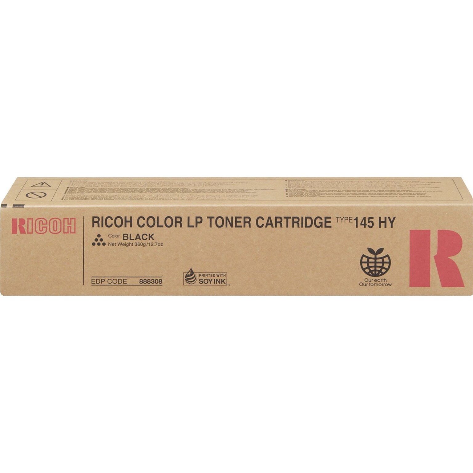 Ricoh Type 145 Black High Yield Toner Cartridge (888308)