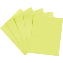Staples® Brights Multipurpose Paper, 24 lbs., 8.5 x 11, Light Yellow, 500/Ream (20107)