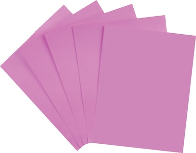 Staples® Brights Multipurpose Paper, 24 lbs., 8.5 x 11, Purple, 500/Ream (20110)