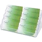 Quill Brand® Clear Business Card Holder, 8 Pocket, 400 Card Capacity (36571/70801SUS)