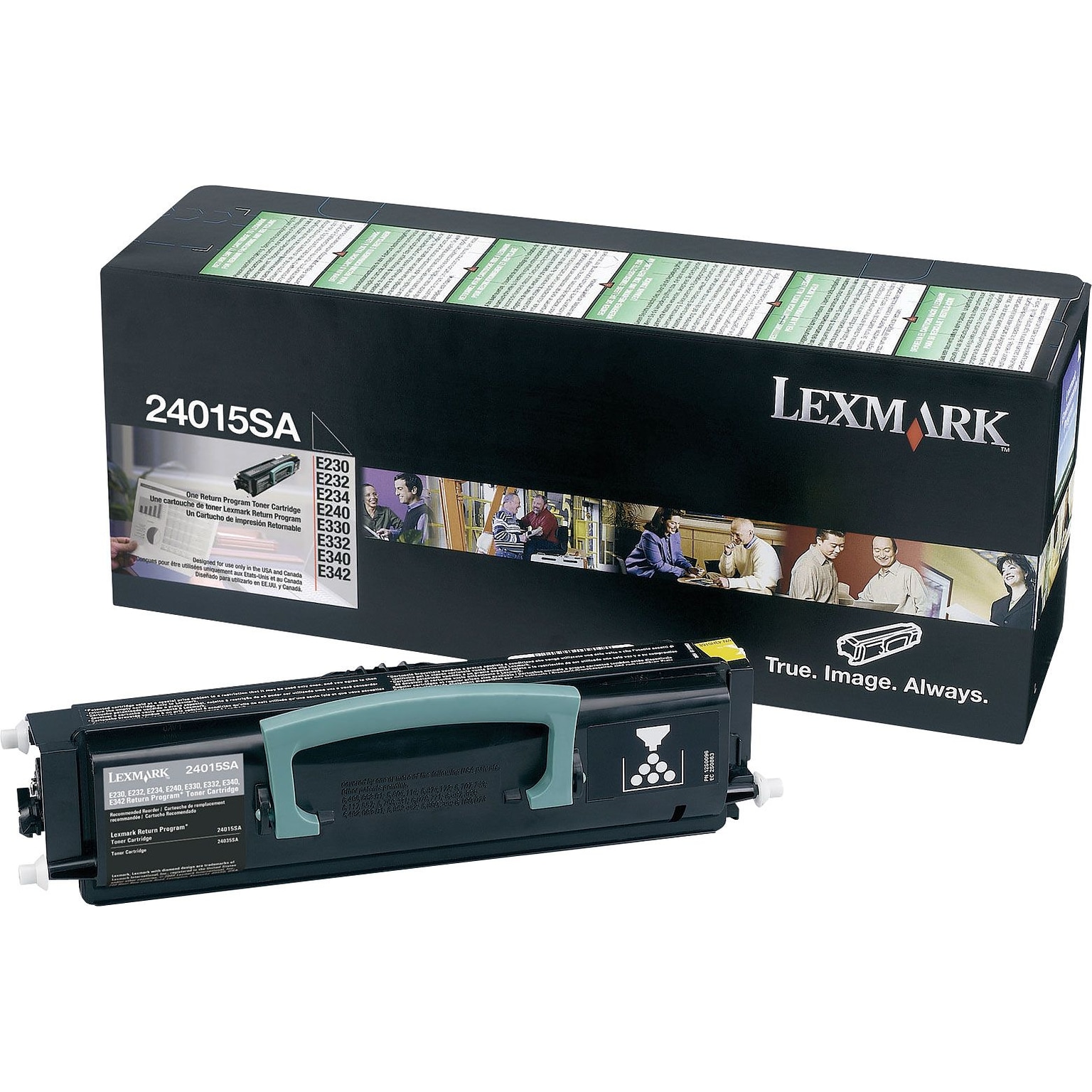 Lexmark 24015SA Black Standard Yield Toner Cartridge