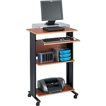 Safco Muv 30 Workstation Desk, Cherry (1923CY)